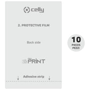 Celly PROPRINT10 Proprint Pellicola Fotografica Trasparente 10 Pezzi Materiale PET Compatibilita' Universale colore Trasparente