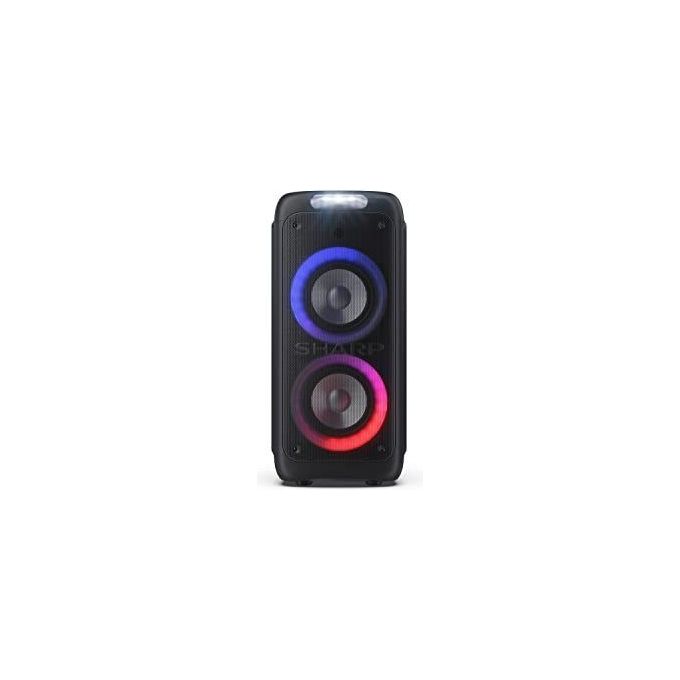 Sharp PS-949 XParty Street Beat Altoparlante Portatile 2.1 Canali 132 W PMPO Bluetooth 5.0 Luci LED RGB colore Nero