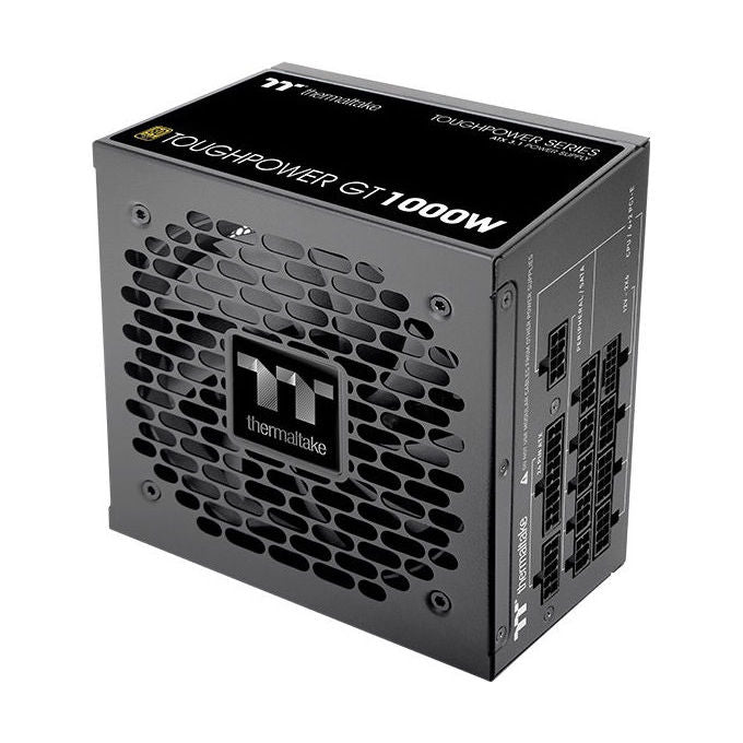 Thermaltake, Alimentatore PC 1000W, Completamente Modulare, Toughpower GT, ATX 3.1, Nero