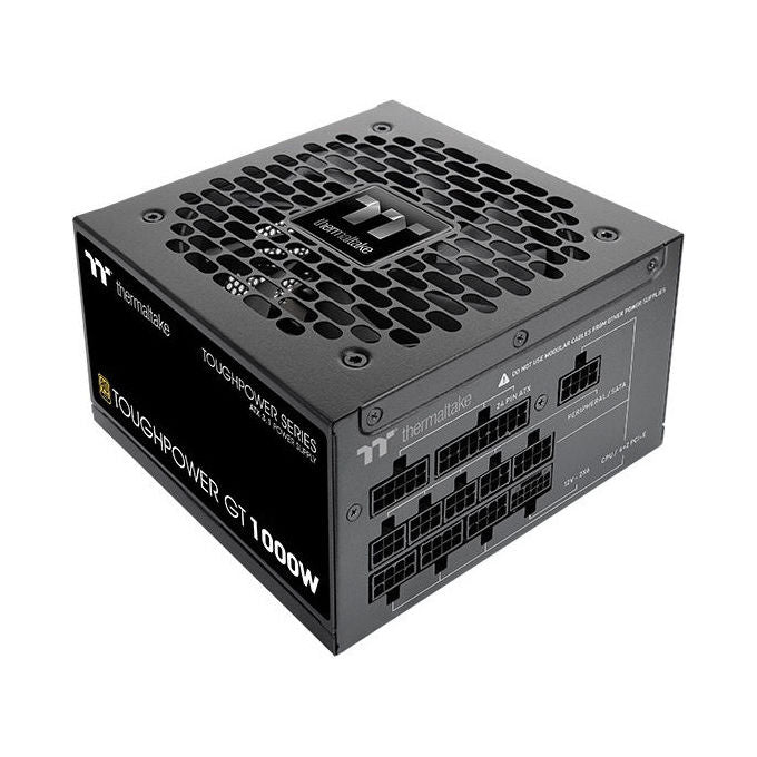 Thermaltake, Alimentatore PC 1000W, Completamente Modulare, Toughpower GT, ATX 3.1, Nero