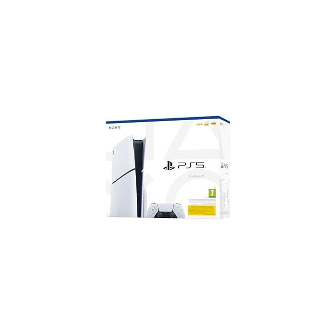 PlayStation 5 Slim 1TB con Lettore Disco Bianco