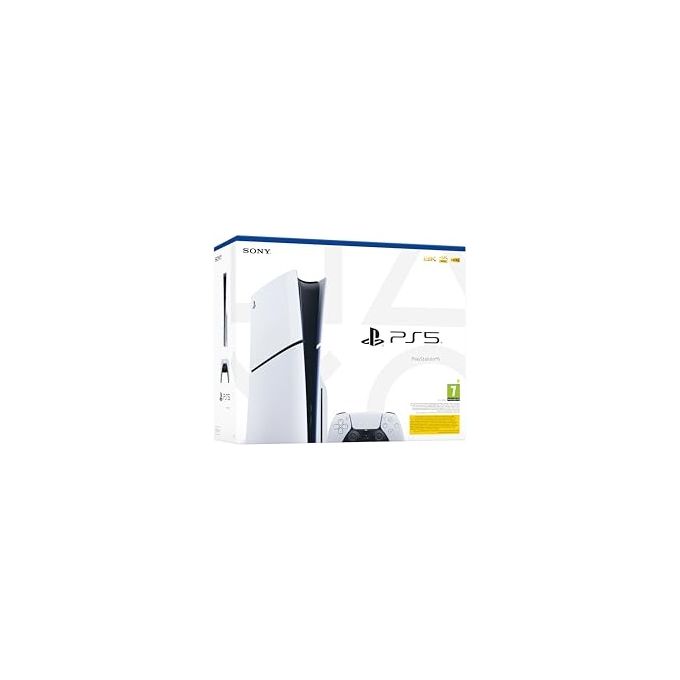 PlayStation 5 Slim 1TB con Lettore Disco Bianco