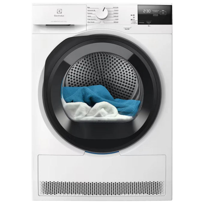 Electrolux EW6H28G Serie 600 GentleCare Asciugatrice Pompa di Calore 8 Kg Classe C Motore Inverter (85x60x64 cm) colore Bianco
