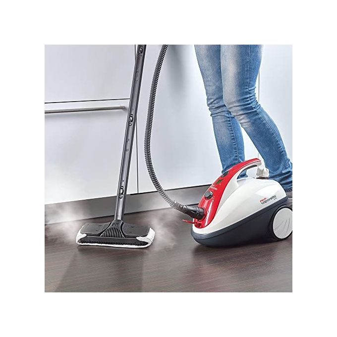 Polti PTEU0268 Vaporetto Smart 30_R Pulitore a Vapore Capacita' 1,6 Litri Potenza 1800 W Bianco-Rosso