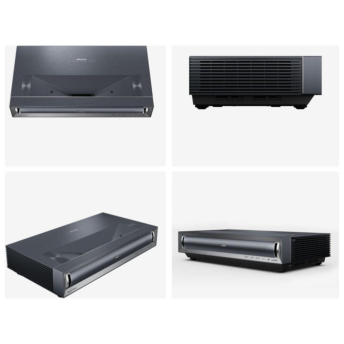Hisense PX3 Proiettore Laser Ultra Corto 4K UHD 2800 ANSI lumen HDR10+ Dolby Atmos Smart TV VIDAA colore Nero