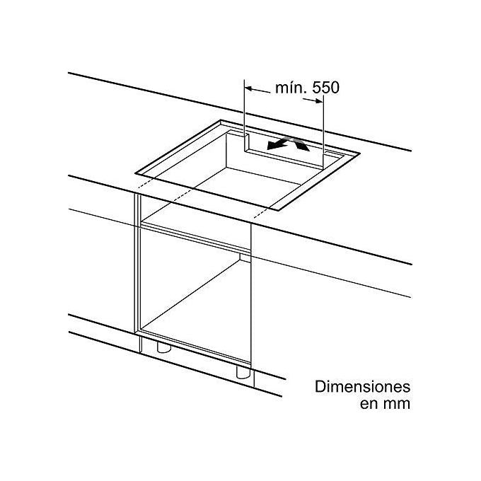 Bosch PXV875DC1E Serie 8 Piano Cottura a Induzione 5 Zone FlexInduction PerfectFry 17 Livelli di potenza 80 cm Nero