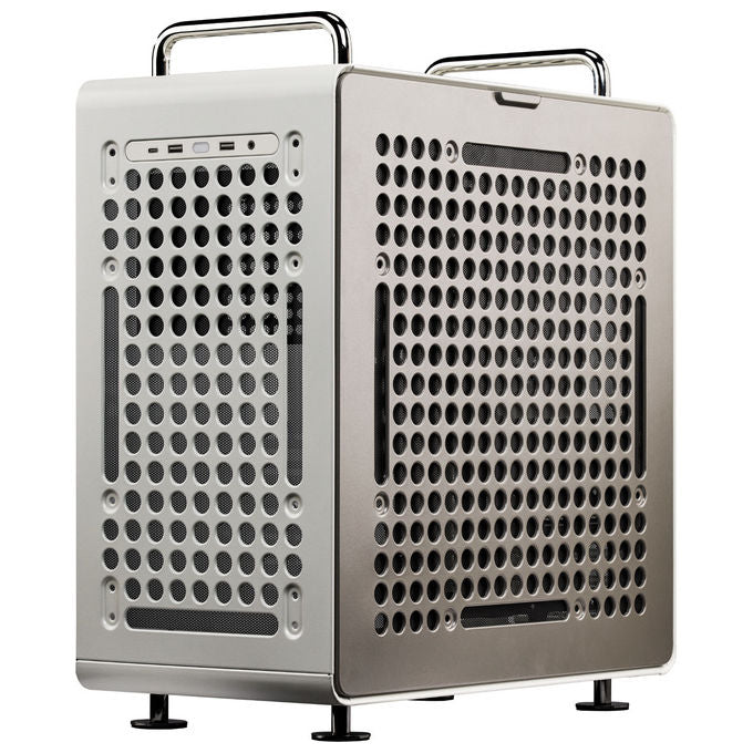 Cooler Master Q540-LGNN-S00 QUBE 540 Moonstone Case ATX Mid Tower Design Modulare Vetro Temperato Supporto Ventole 120mm colore Moonstone