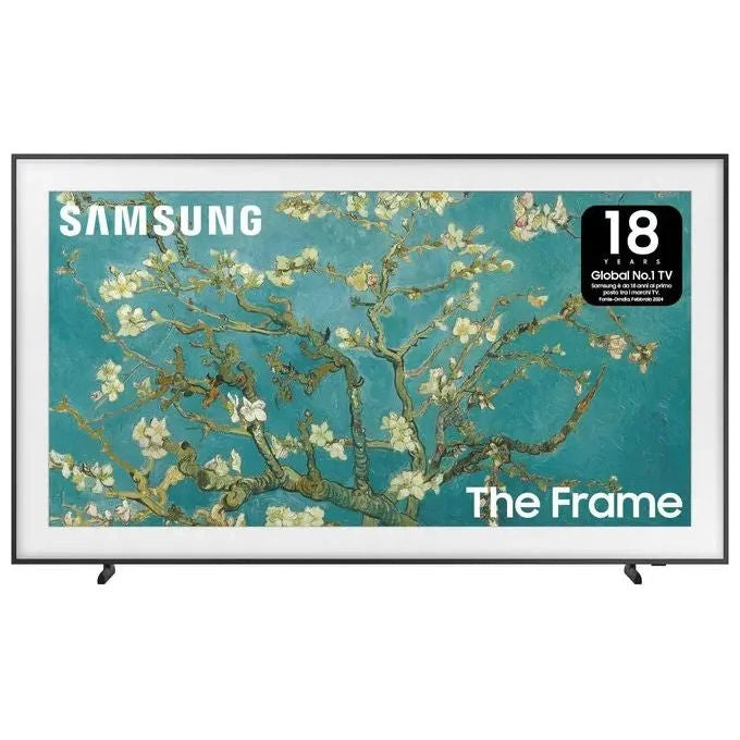 Samsung QE32LS03CBUXZT The Frame Smart TV QLED 32'' Full HD Matte Display OTS Lite Art Mode colore Nero