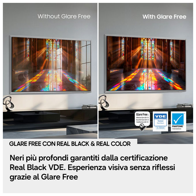 Samsung QE55S99HATXZT S99H Smart TV OLED 4K 55'' Vision AI Processore NQ4 AI Gen3 Tizen Motion Xcelerator 165Hz Dolby Atmos