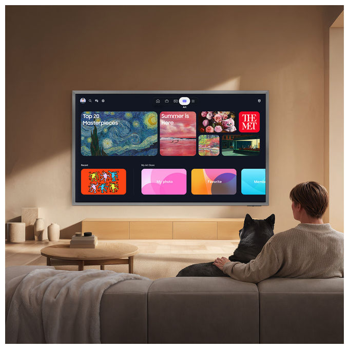 Samsung QE55S99HATXZT S99H Smart TV OLED 4K 55'' Vision AI Processore NQ4 AI Gen3 Tizen Motion Xcelerator 165Hz Dolby Atmos