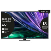 Samsung QE65QN85DBTXZT Neo QLED Smart TV 65'' 4K Mini LED Processore NQ4 AI Gen2 Dolby Atmos colore Carbonio Argento