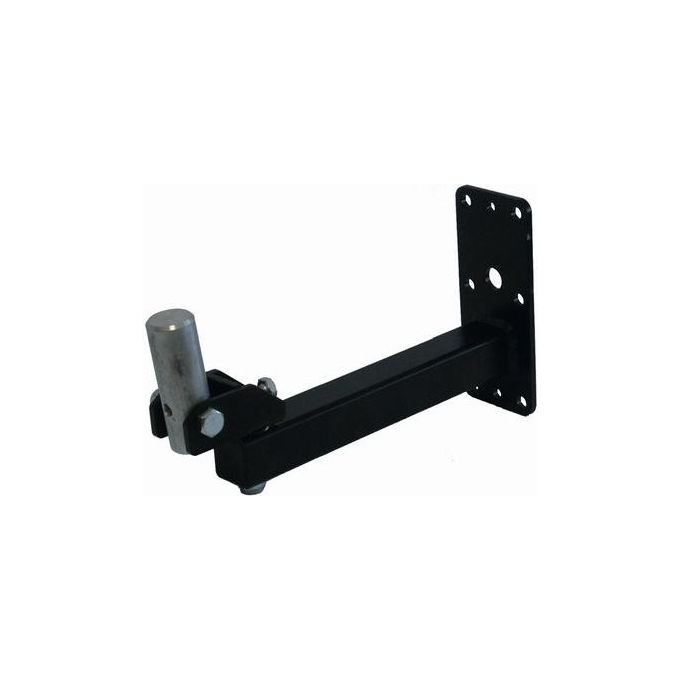 QUIK LOK QL-950 Coppia di Supporti a Muro per Casse Regolabili Orizzontalmente di ±90° e Verticalmente in 3 Posizioni con Sicura Carico Massimo 25 Kg Colore Nero