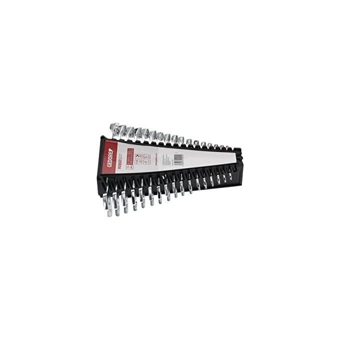 Gedore R09105017 Set Chiavi Inglese Combinate Cromo 17 Pezzi