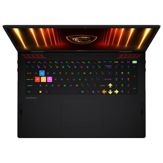 MSI RAIDER A18 HX A9WIG-290IT Raider Computer portatile 18'' Mini LED UHD+ 3840x2400 120 Hz Ryzen 9 9955HX3D RTX 5080 32 GB DDR5 1 TB SSD Wi-Fi 7 Windows 11 colore Nero
