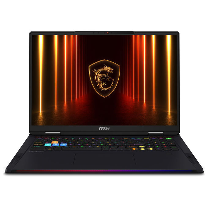 MSI RAIDER A18 HX A9WIG-290IT Raider Computer portatile 18'' Mini LED UHD+ 3840x2400 120 Hz Ryzen 9 9955HX3D RTX 5080 32 GB DDR5 1 TB SSD Wi-Fi 7 Windows 11 colore Nero