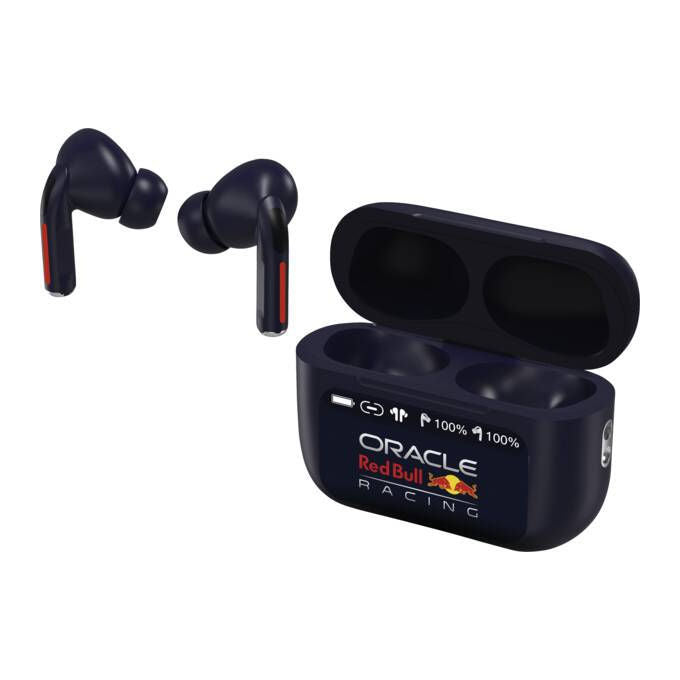 Red Bull Racing RDBTWS Auricolari True Wireless TWS Bluetooth ANC ENC Microfono Touch 6h colore Blu scuro