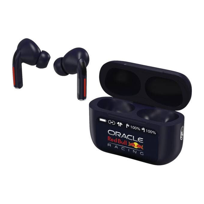 Nilox, Auricolari Sportivi True Wireless, Schermo LCD, Con LED, Nero