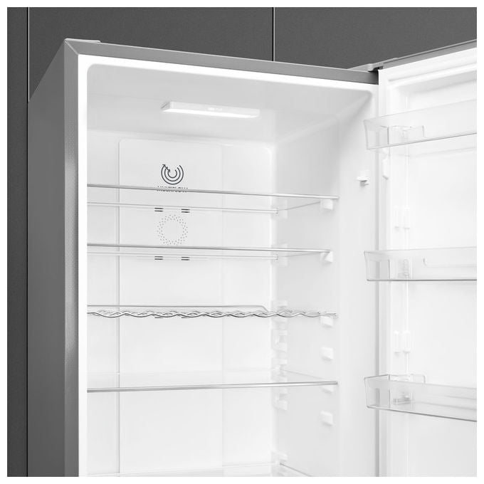 Smeg RC20XDNE Frigorifero Combinato 331 L 200 cm Classe E 38 dB No Frost Total MultiFlow Display LED (200x60x59 cm) colore Inox