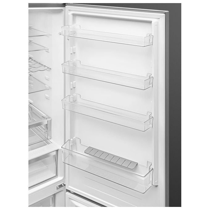 Smeg RC20XDNE Frigorifero Combinato 331 L 200 cm Classe E 38 dB No Frost Total MultiFlow Display LED (200x60x59 cm) colore Inox