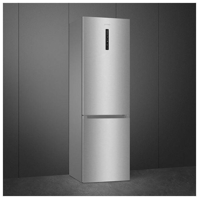 Smeg RC21XDNMC Frigorifero Combinato 361 L 200 cm Classe C 35 dB No Frost Inverter Active Ion colore Inox