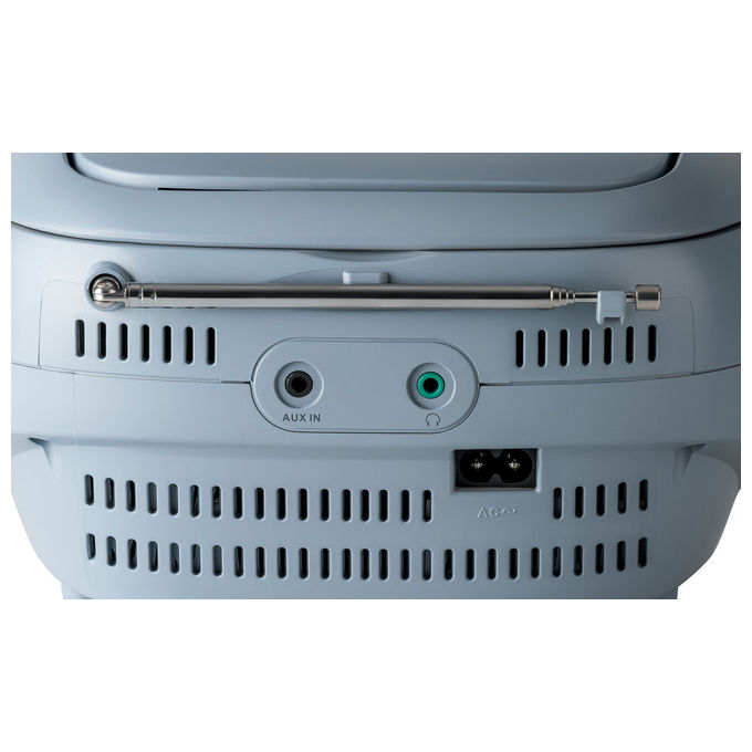 Reflexion RCR2260DAB Radio Lettore CD DAB+ FM 24 W Lettore Cassette Display LCD Blu Bianco