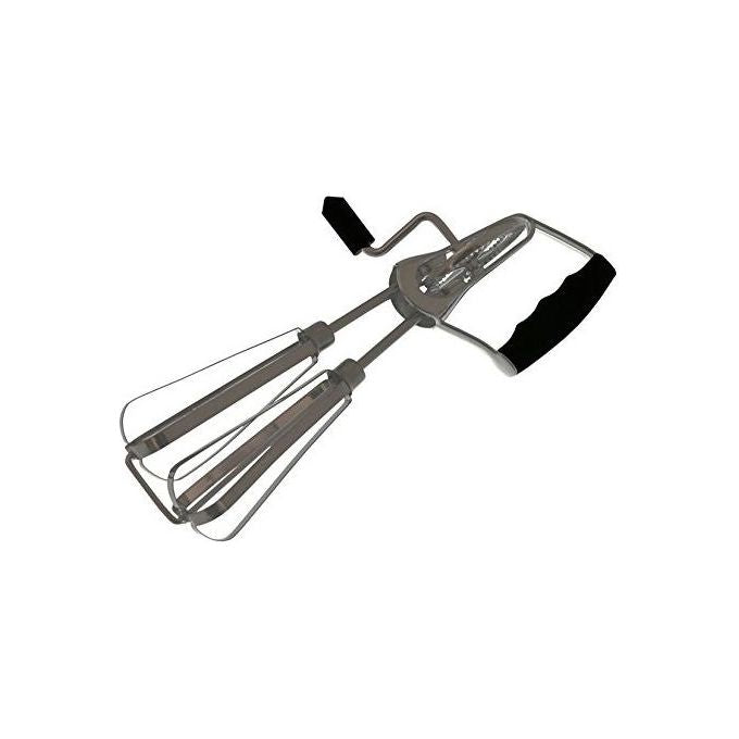Kaufgut 040334 Eva Collection Frullino Sbattitore Manuale Acciaio Inox Manico Plastica Ingranaggio Nylon