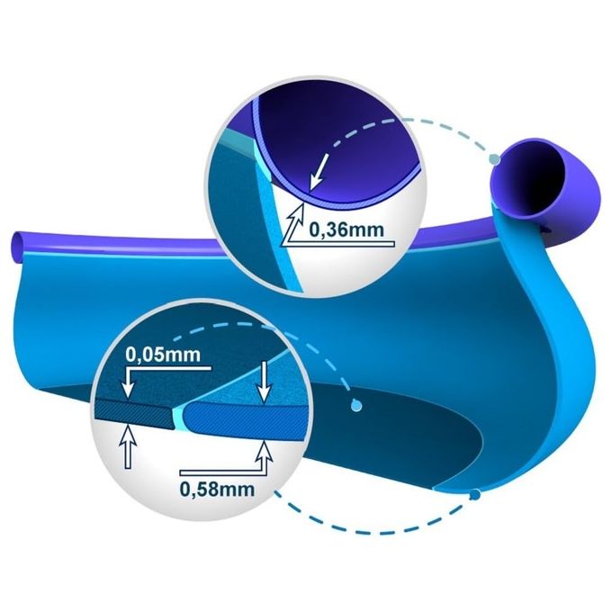 Intex 26168NP Piscina Fuori Terra Easy Set Rotonda; Pompa Filtro 3785 L-h Scaletta Telo Base e Copertura 14141 L PVC Azzurro 457x122 cm 457X122 cm Con Pompa Filtro