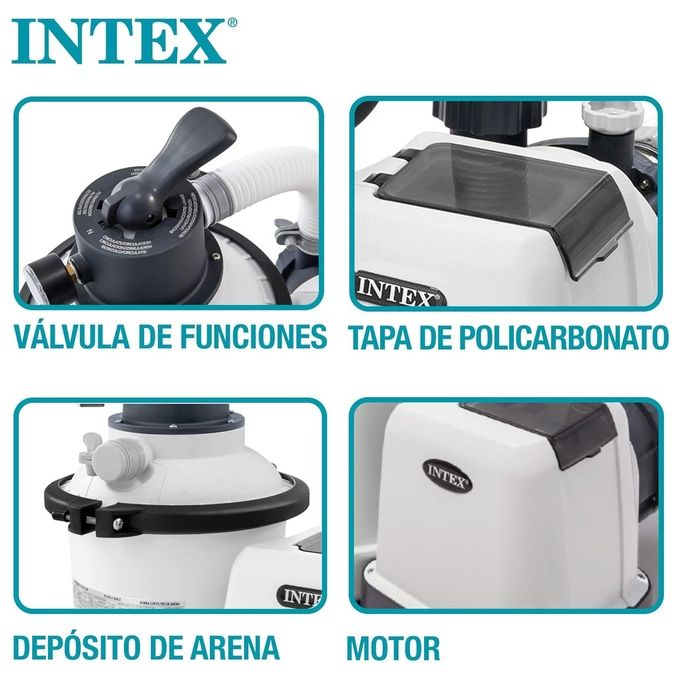 Intex 26644 Pompa Filtro a Sabbia Krystal Clear