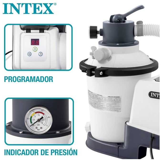 Intex 26644 Pompa Filtro a Sabbia Krystal Clear