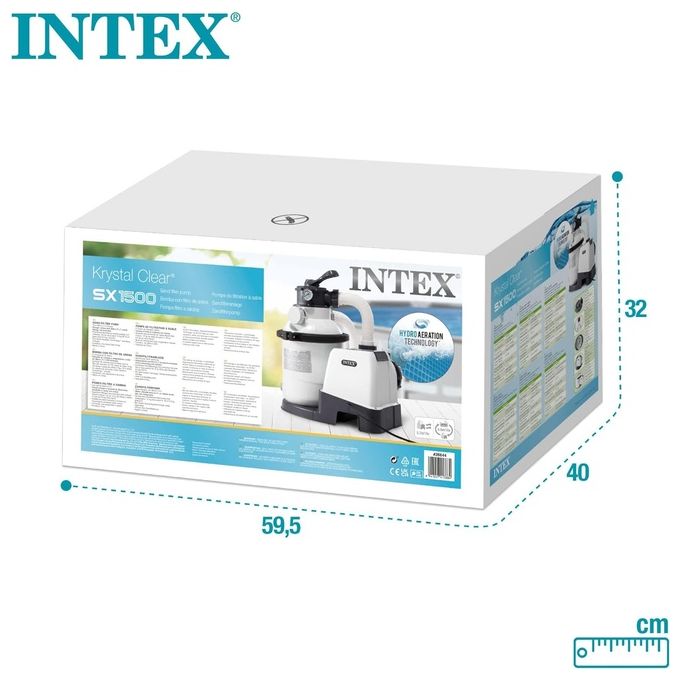 Intex 26644 Pompa Filtro a Sabbia Krystal Clear