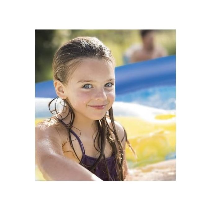 Intex 28158NP Piscina Fuori Terra Easy Set Rotonda Pompa Filtro 2006 L-h 9729 L PVC Azzurro 457x84 cm 457x84 cm Con Pompa Filtro