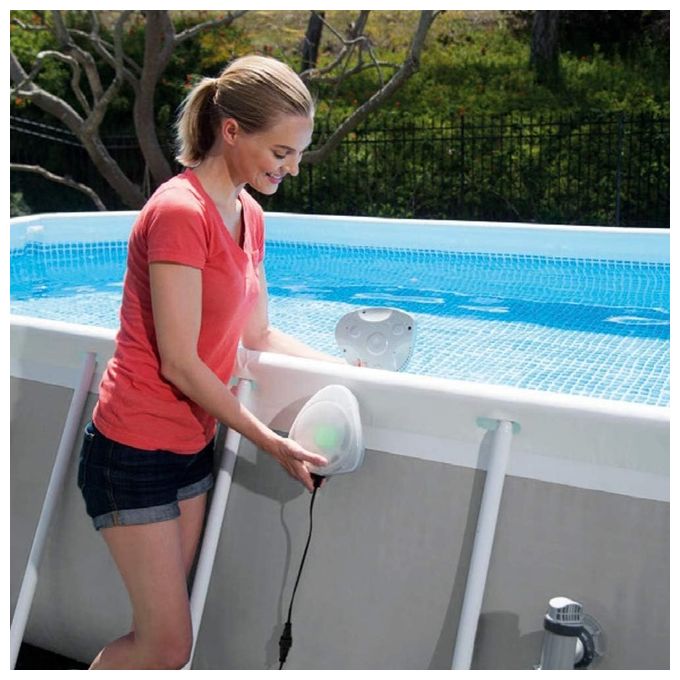 Intex Luce a Parete per piscina Multicolore Led Magnetico
