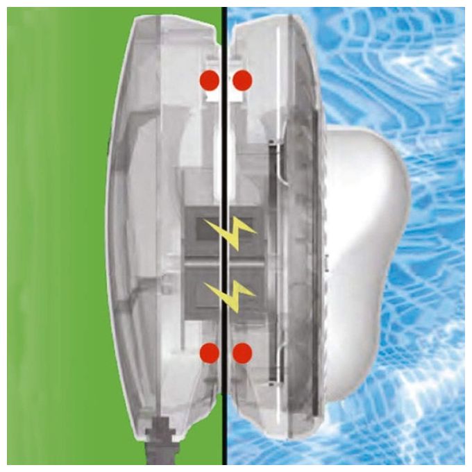 Intex Luce a Parete per piscina Multicolore Led Magnetico
