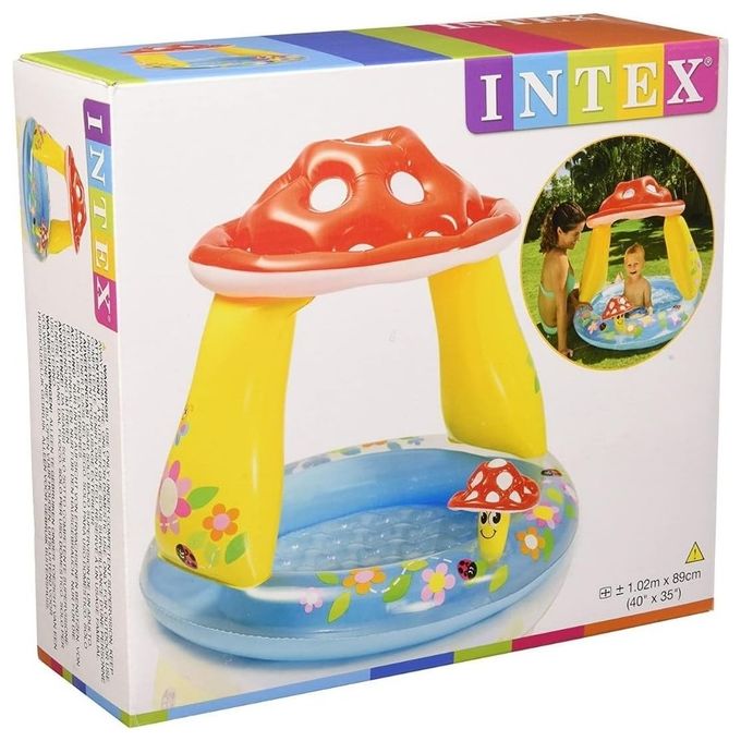 Intex Mushroom Baby Pool Rotonda 57114NP a partire da 1 anno Fungo Single