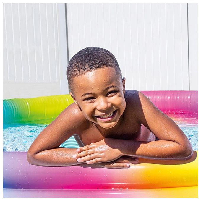 Intex Piscina Geometria Multicolore 147x33 cm