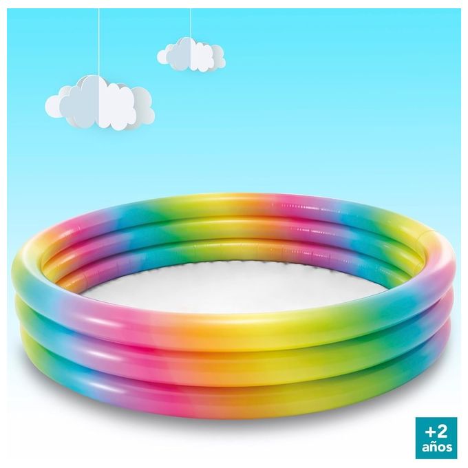 Intex Piscina Geometria Multicolore 147x33 cm