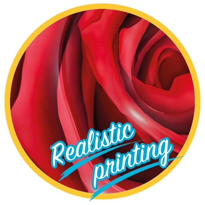 Intex 58783 Materassino Rosa Rossa; 137 x 132 cm