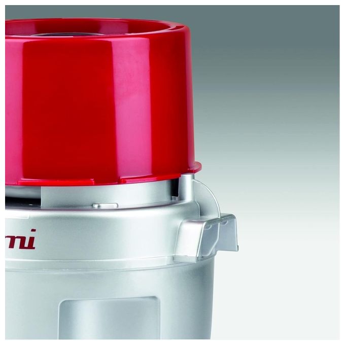 Girmi TR20 Tritatutto Lame in Titanio 500W 250 ml Rosso Argento