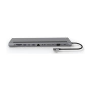 Redline RDL6202 Adattatore multiporta USB-C 12 in 1 compatibile con Mac Windows Chrome OS colore Nero