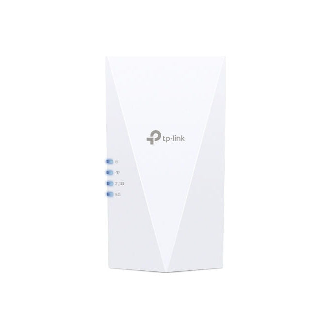 TP-Link RE1500X(DE) Ripetitore di rete Wi-Fi 6 Dual-band Gigabit Ethernet Antenna esterna velocita' fino a 1500 Mbit-s colore Bianco