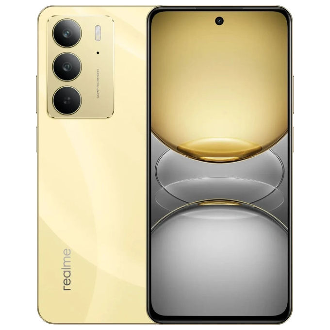 Realme C75 Smartphone Dual SIM 6.72'' 8GB RAM 256GB Android 14 IP69 Batteria 6000mAh colore Oro