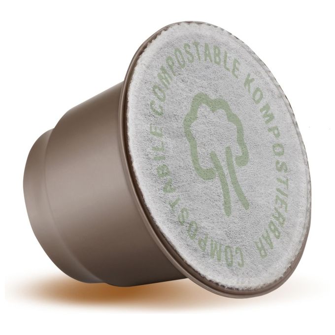 Caffe' Borbone REBARABICACOMP050N Le Compostabili Capsule Caffe' Compatibili Nespresso 100% Arabica Intensita' 6-10 50 pz