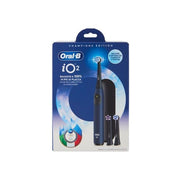 Oral-B IO2 Cortina Spazzolino elettrico oscillante-rotante con Custodia e 3 Testine colore Nero