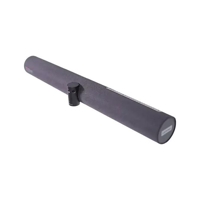 Lenovo CK51563 ThinkSmart Bar 180 barra per conferenze con 3 webcam 180° 8 microfoni 2 speaker 2 tweeter Ethernet Bluetooth compatibile Microsoft Teams Rooms colore Nero