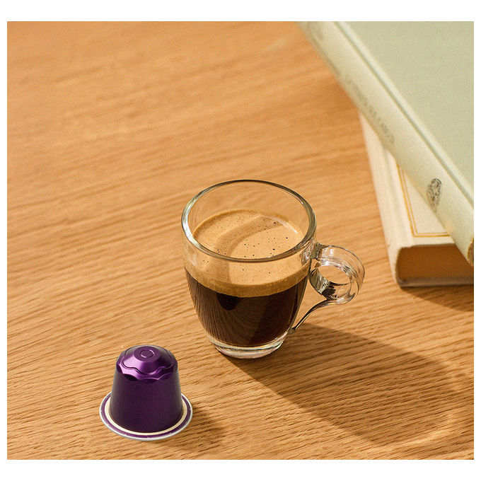 Caffe' Borbone Nobile, 90 Capsule Alluminio Compatibili Nespresso