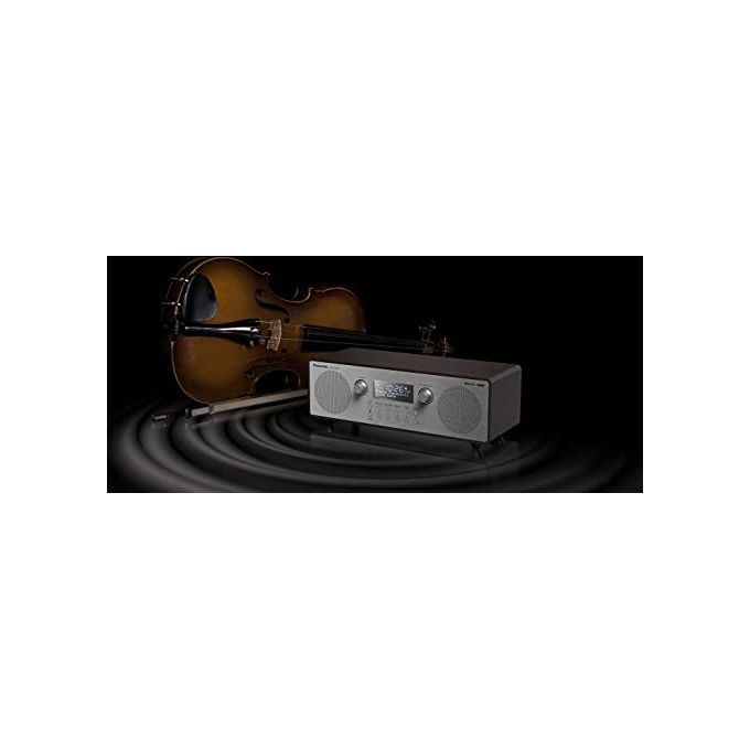 Panasonic Digital-Radio DAB+ BT Aux-In Marrone