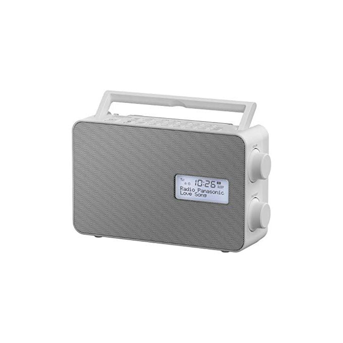 Panasonic RF-D30BTEG-W Radio Digitale DAB+ e Musica Wireless Bluetooth Bianco