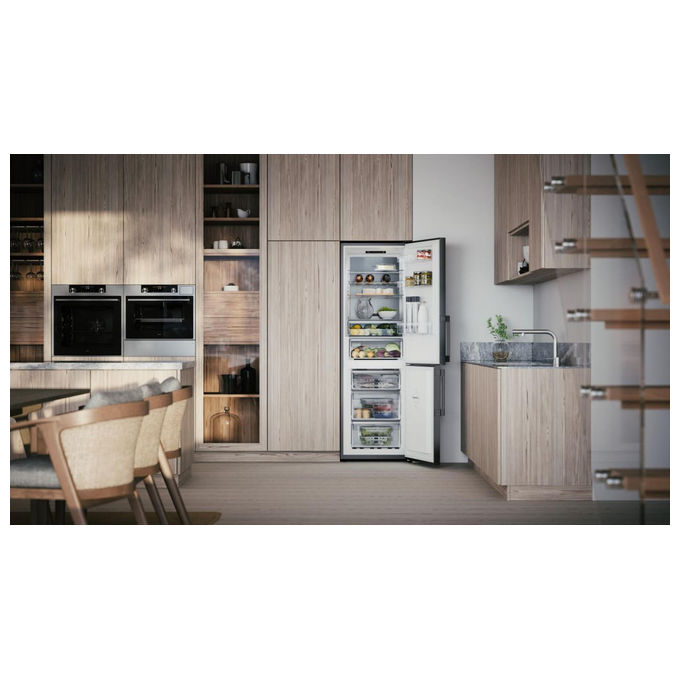 Asko RFN23841S Frigorifero Combinato No Frost 326 L Classe C Inox 60 cm ConvertZone colore Acciaio inox