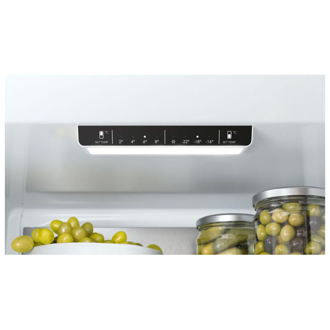 Asko RFN23841S Frigorifero Combinato No Frost 326 L Classe C Inox 60 cm ConvertZone colore Acciaio inox