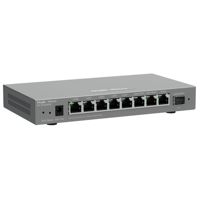 RUIJIE RG-EG209GS Router Gigabit Cloud Managed 9 Porte 8x Gbit 1x SFP colore Nero